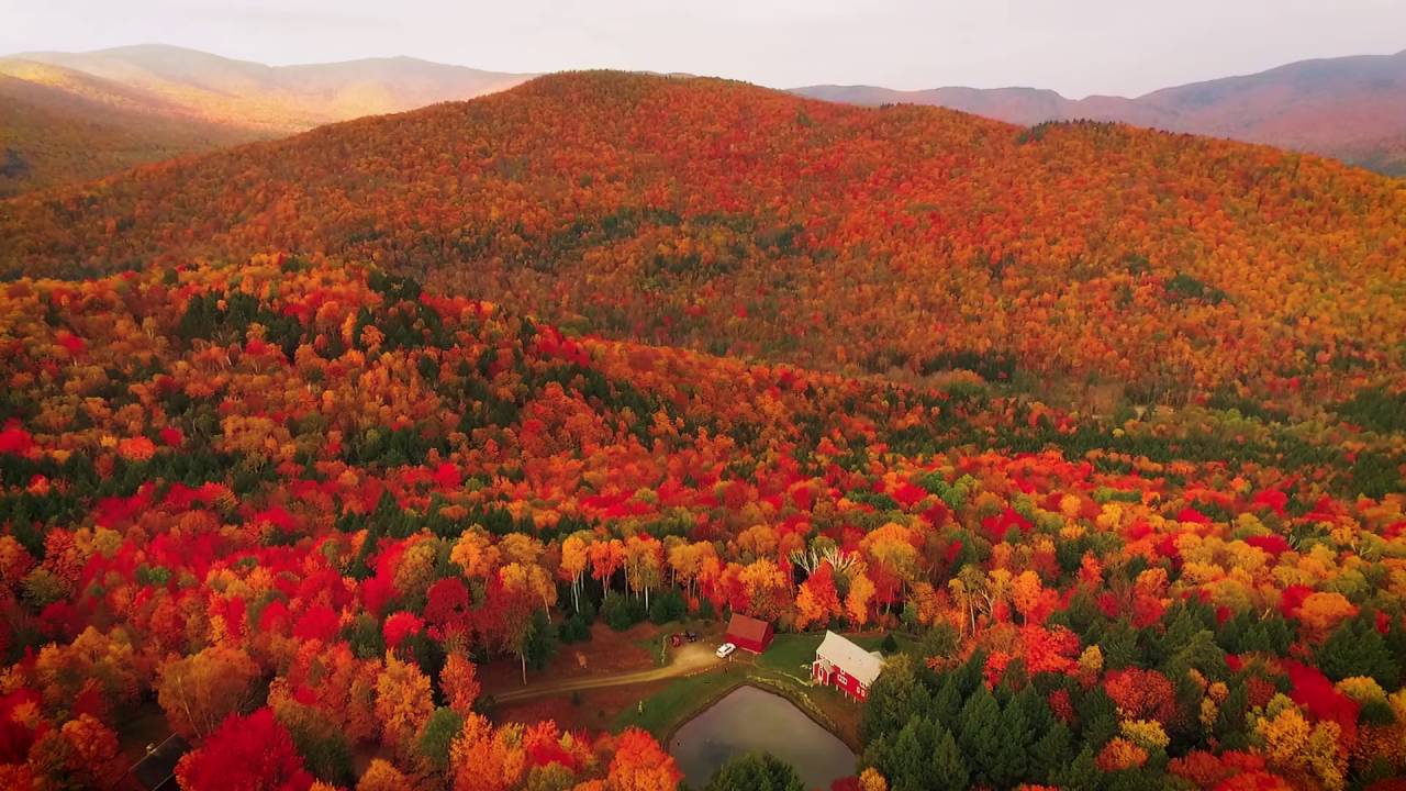 Mad River Valley Foliage | Drone Footage